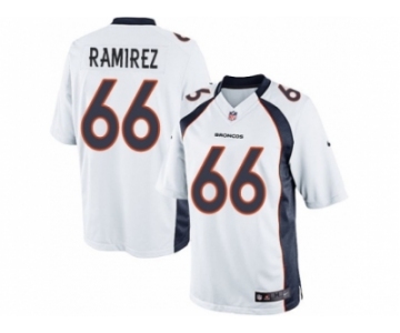 nike nfl jerseys denver broncos #66 manny ramirez white [Game]