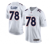 nike nfl jerseys denver broncos #78 clady white[new game]