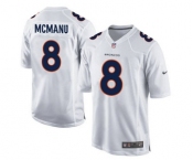 nike nfl jerseys denver broncos #8 mcmanu white[new game]