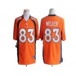 nike nfl jerseys denver broncos #83 welker orange[game]