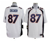 nike nfl jerseys denver broncos #87 eric decker white[game]