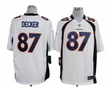 nike nfl jerseys denver broncos #87 eric decker white[game]