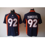 nike nfl jerseys denver broncos #92 dumervil blue[game]