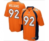 nike nfl jerseys denver broncos #92 williams orange[game][williams]