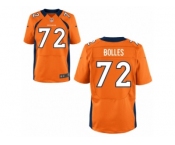 Men's Denver Broncos #72 Garett Bolles Nike Orange 2017 Draft Pick Elite Jersey