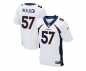 Men's Nike Denver Broncos #57 Demarcus Walker Elite White NFL Jersey