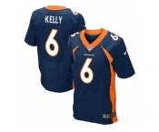 Men's Nike Denver Broncos #6 Chad Kelly Elite Navy Blue Alternate NFL Jersey