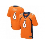 Men's Nike Denver Broncos #6 Chad Kelly Elite Orange Team Color NFL Jersey