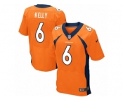 Men's Nike Denver Broncos #6 Chad Kelly Elite Orange Team Color NFL Jersey