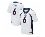 Men's Nike Denver Broncos #6 Chad Kelly Elite White NFL Jersey