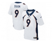 Men's Nike Denver Broncos #9 Riley Dixon Elite White NFL Jersey