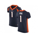 Nike Denver Broncos #1 Marquette King Navy Blue Alternate Men Stitched NFL Vapor Untouchable Elite Jersey