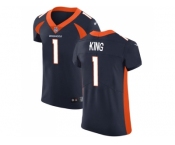 Nike Denver Broncos #1 Marquette King Navy Blue Alternate Men Stitched NFL Vapor Untouchable Elite Jersey