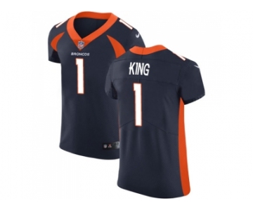 Nike Denver Broncos #1 Marquette King Navy Blue Alternate Men Stitched NFL Vapor Untouchable Elite Jersey