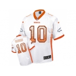 Nike Denver Broncos #10 Emmanuel Sanders White Men's Stitched NFL Elite Drift Fashion Jersey