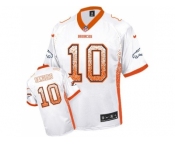 Nike Denver Broncos #10 Emmanuel Sanders White Men's Stitched NFL Elite Drift Fashion Jersey