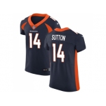 Nike Denver Broncos #14 Courtland Sutton Navy Blue Alternate Men Stitched NFL Vapor Untouchable Elite Jersey