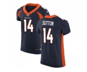 Nike Denver Broncos #14 Courtland Sutton Navy Blue Alternate Men Stitched NFL Vapor Untouchable Elite Jersey