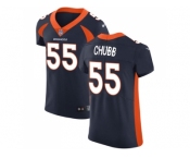 Nike Denver Broncos #55 Bradley Chubb Navy Blue Alternate Men Stitched NFL Vapor Untouchable Elite Jersey