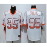 Nike Denver Broncos #95 Derek Wolfe White Men's Stitched NFL Elite Drift Fashion Jersey