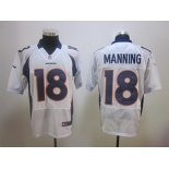 Nike nfl jerseys denver broncos #18 manning white[elite]