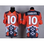 nike nfl jerseys denver broncos #10 sanders [Elite Style Noble Fashion]