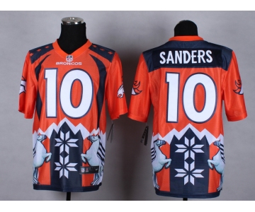 nike nfl jerseys denver broncos #10 sanders [Elite Style Noble Fashion]