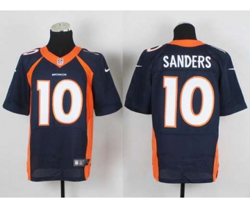 nike nfl jerseys denver broncos #10 sanders blue[new Elite][sanders]