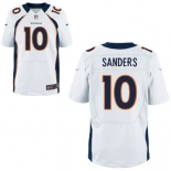 nike nfl jerseys denver broncos #10 sanders white[Elite][sanders]