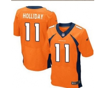 nike nfl jerseys denver broncos #11 holliday orange[New Elite]