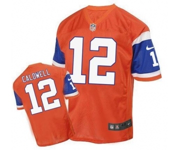 nike nfl jerseys denver broncos #12 caldwell orange[2016 Elite][caldwell]