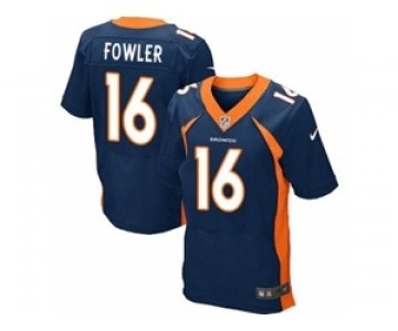 nike nfl jerseys denver broncos #16 bennie fowler blue[Elite][fowler]