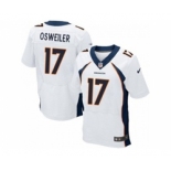 nike nfl jerseys denver broncos #17 osweiler white[Elite]