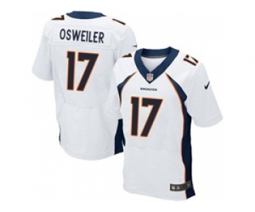 nike nfl jerseys denver broncos #17 osweiler white[Elite]