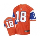 nike nfl jerseys denver broncos #18 peyton manning orange[2016 Elite]