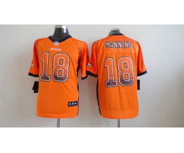 nike nfl jerseys denver broncos #18 peyton manning orange[Elite drift fashion]