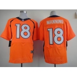 nike nfl jerseys denver broncos #18 peyton manning orange[new Elite]