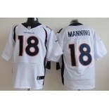 nike nfl jerseys denver broncos #18 peyton manning white[new Elite]