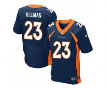 nike nfl jerseys denver broncos #23 ronnie hillman blue[Elite][hillman]