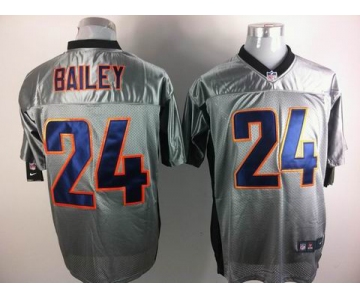 nike nfl jerseys denver broncos #24 bailey grey[Elite shadow]