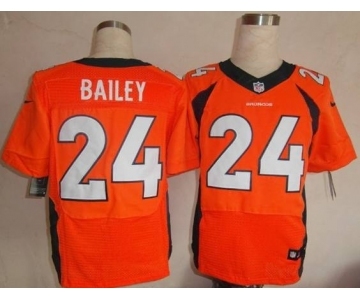 nike nfl jerseys denver broncos #24 bailey orange[Elite]