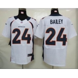 nike nfl jerseys denver broncos #24 bailey white[Elite]