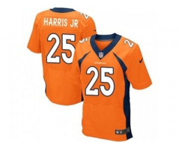 nike nfl jerseys denver broncos #25 harris jr orange[Elite]