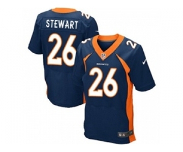 nike nfl jerseys denver broncos #26 darian stewart blue[Elite]