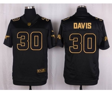 nike nfl jerseys denver broncos #30 david bruton black gold collection[Elite][bruton]