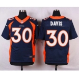 nike nfl jerseys denver broncos #30 davis blue[new Elite][davis]