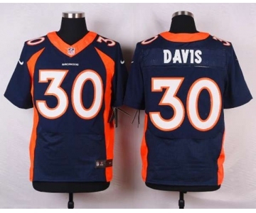 nike nfl jerseys denver broncos #30 davis blue[new Elite][davis]