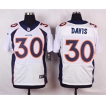 nike nfl jerseys denver broncos #30 davis white[new Elite][davis]