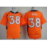 nike nfl jerseys denver broncos #38 ball orange[new Elite]