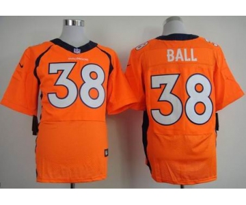 nike nfl jerseys denver broncos #38 ball orange[new Elite]